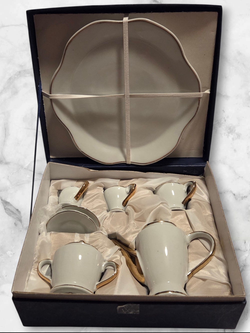 Adeline Miniature Fine Porcelain Tea Set